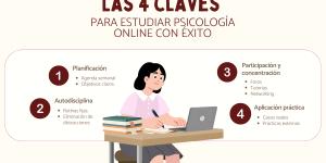 Cómo estudiar psicología a distancia: claves para organizarte, aprender mejor y construir tu futuro profesional
