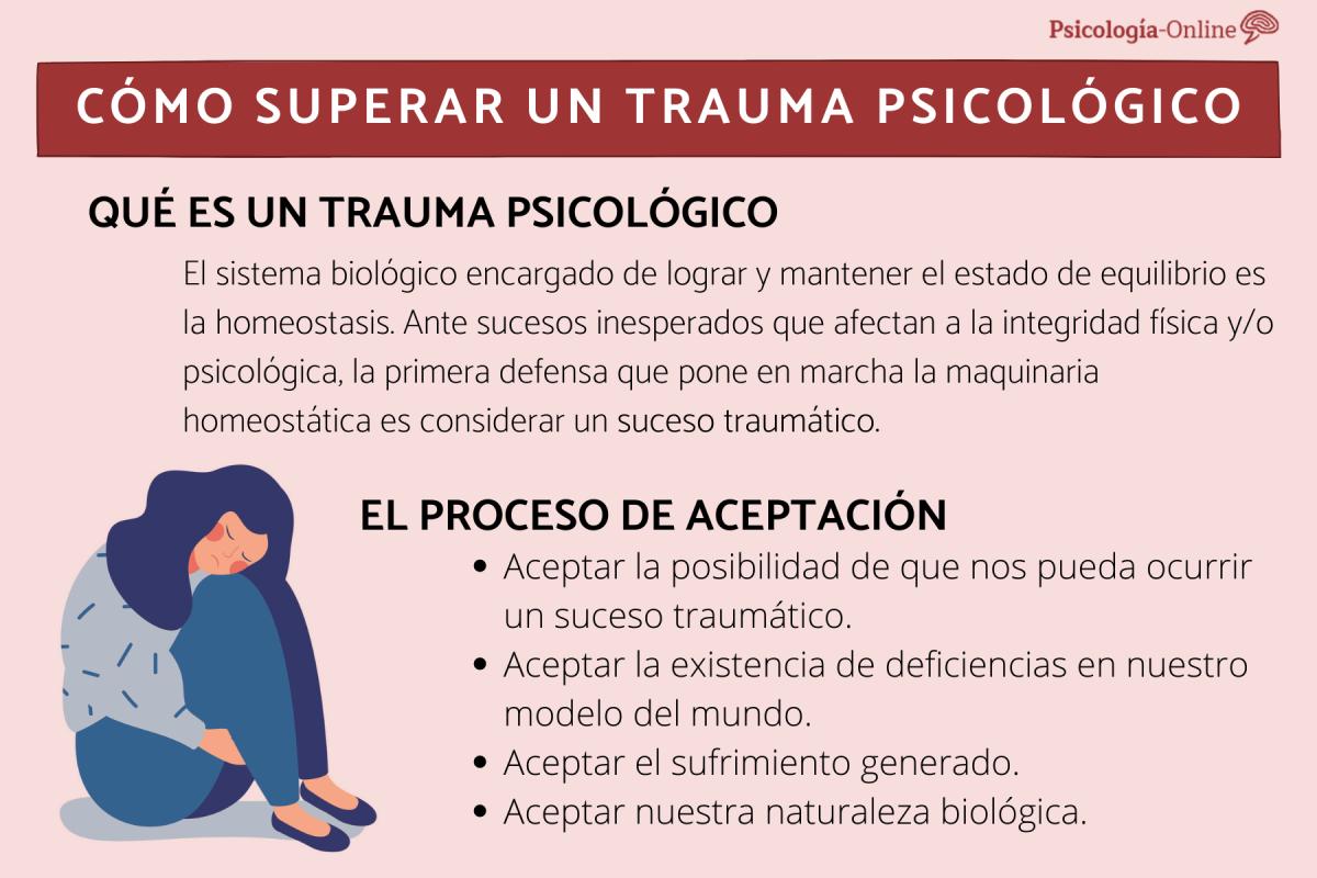 Cómo superar un trauma psicológico