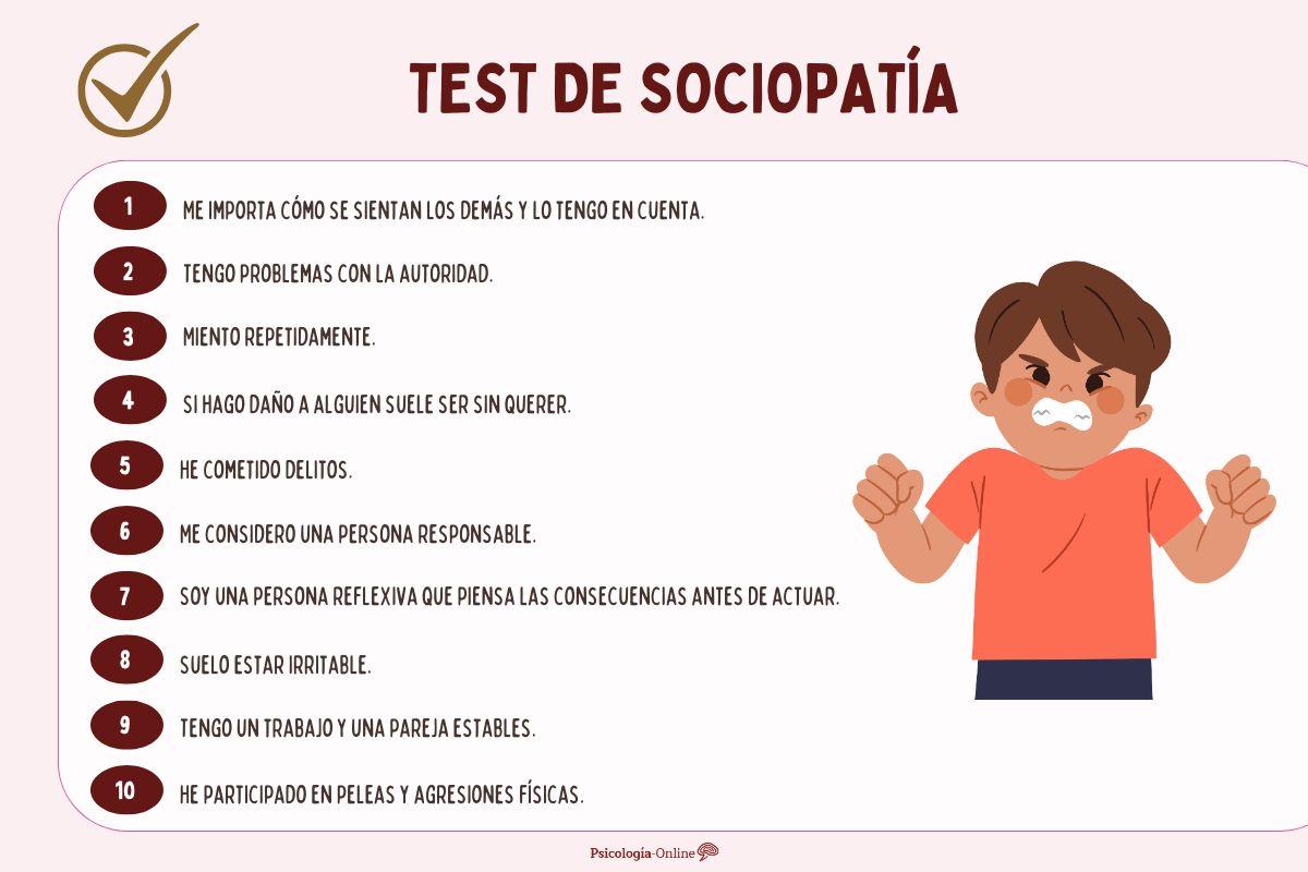 Test de sociopatía en 2 minutos