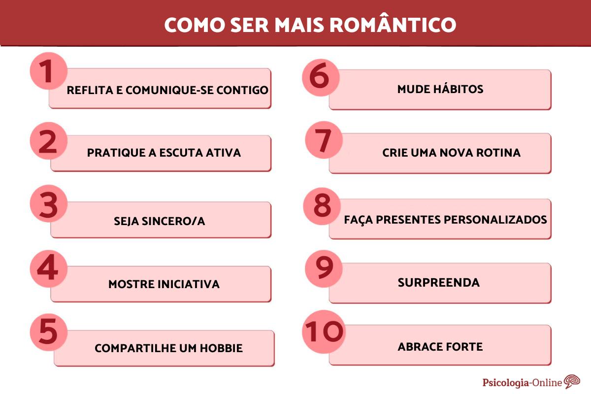 Como ser mais romântico - Conselhos fáceis!
