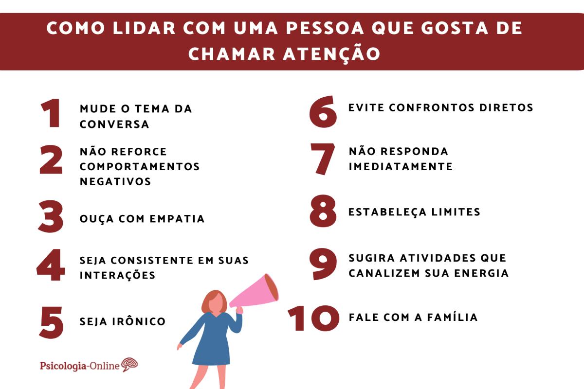 Como lidar com pessoas que gostam de chamar atenção