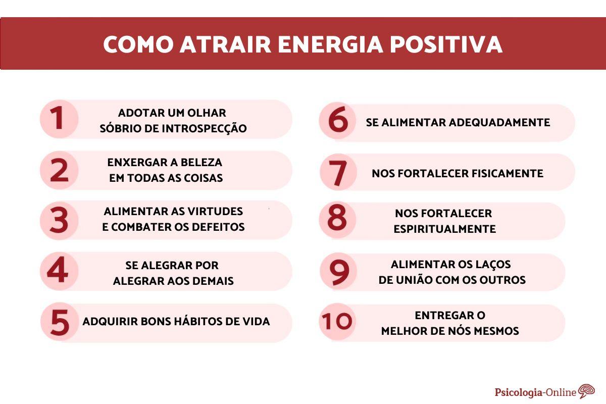 Como atrair energia positiva
