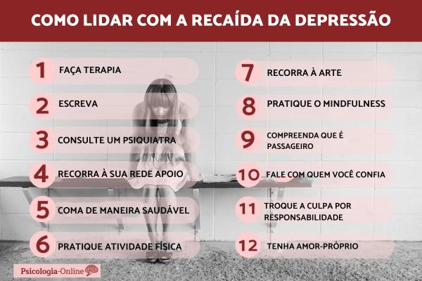 Como agir diante de uma recaída de depressão