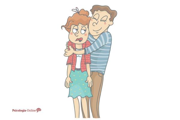 Tipos de abraço e seus significados - Abraço violento