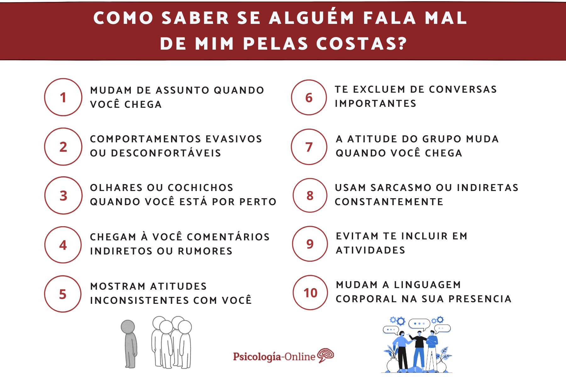 Como saber se alguém fala mal de mim pelas costas?