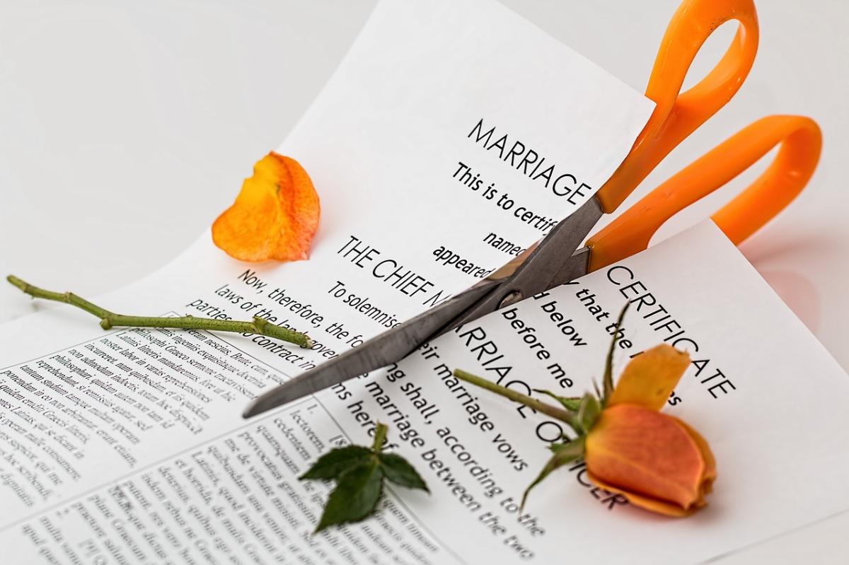 Como terminar um casamento