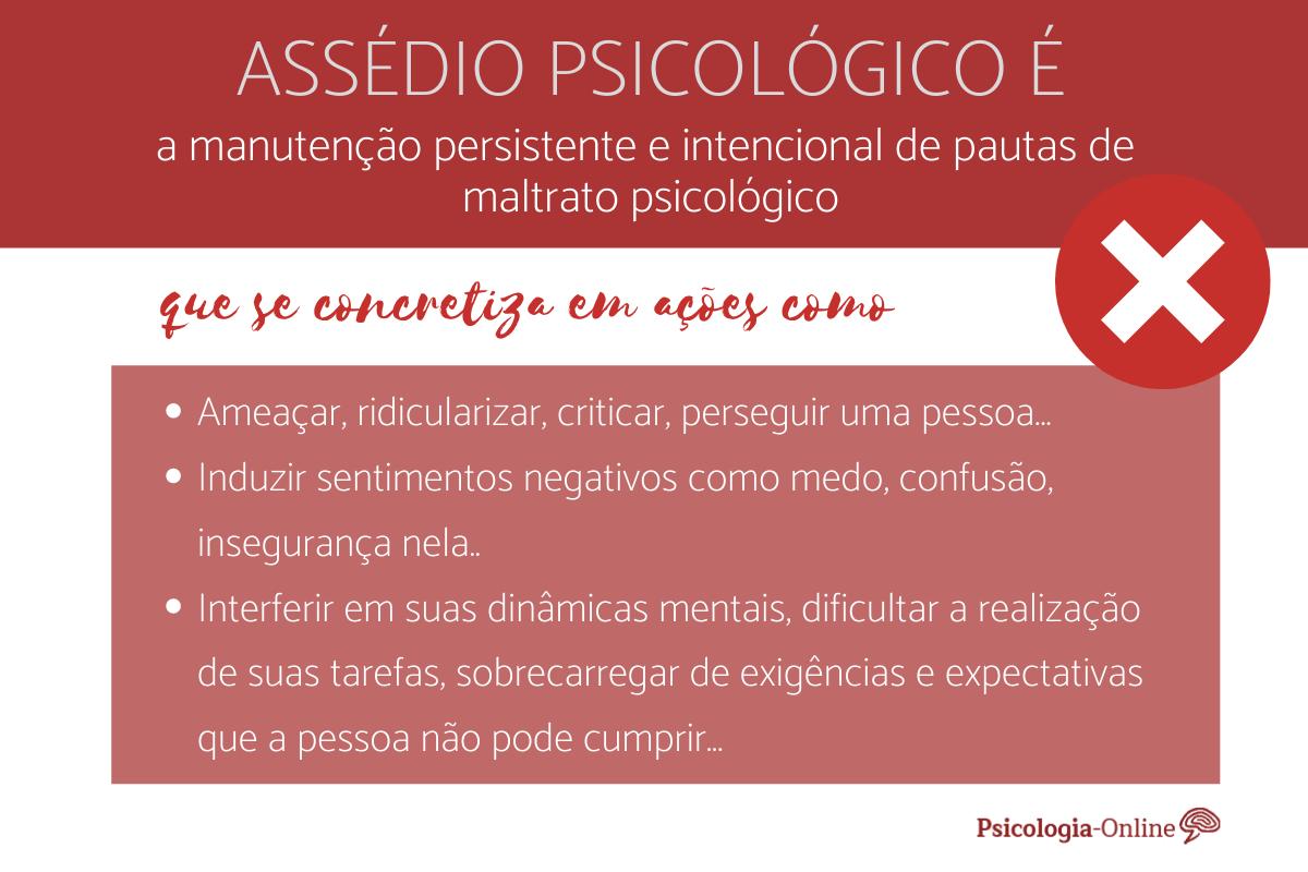 Assédio psicológico: o que é, tipos, causas e consequências