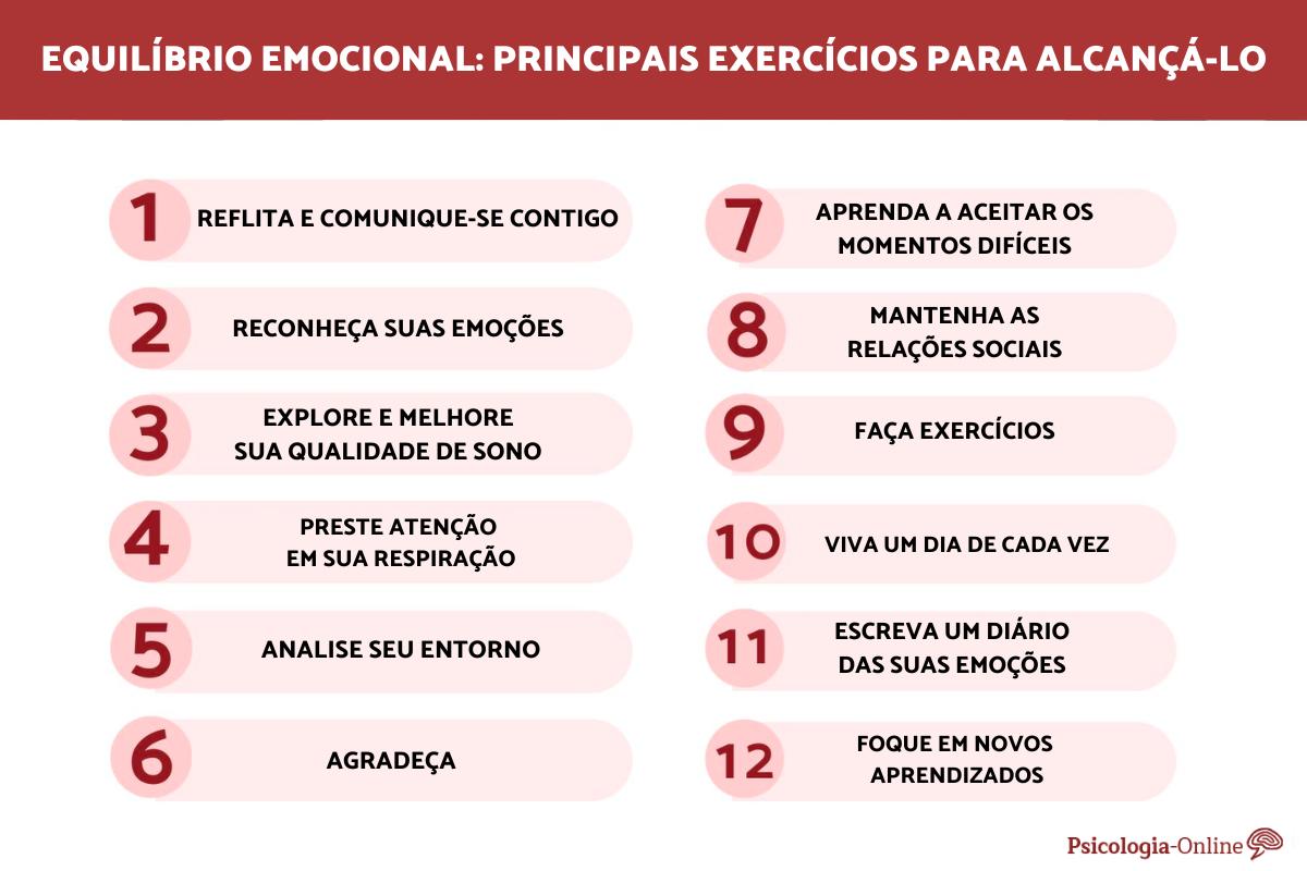 Equilíbrio emocional: principais exercícios para alcançá-lo