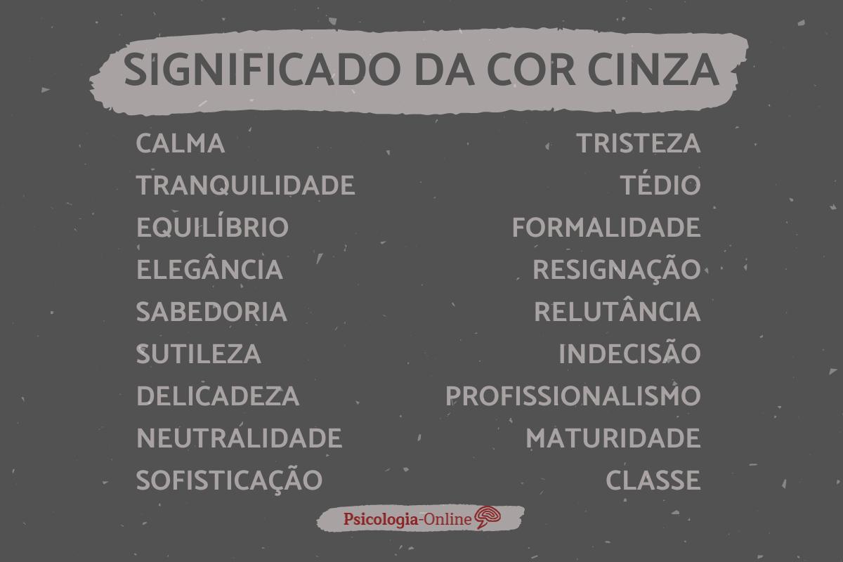 Cinza O Que Significa