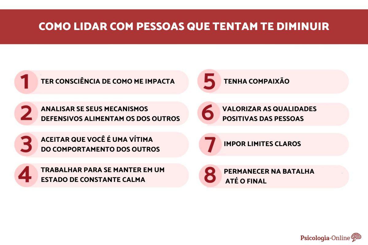 Como lidar com pessoas que tentam te diminuir
