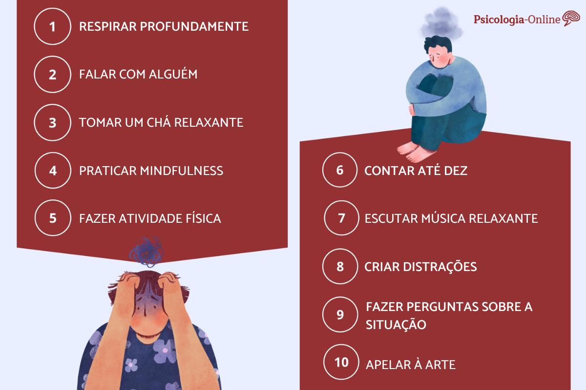 Como acalmar a ansiedade rapidamente