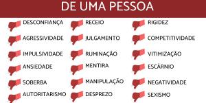 Atitudes negativas: lista e exemplos