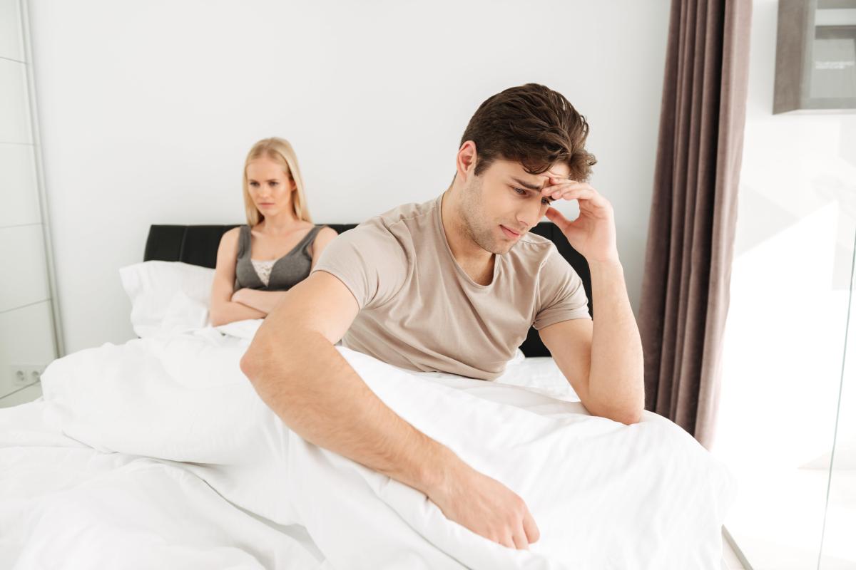 Falta de atração física: sinais no homem