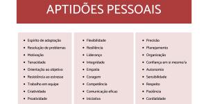 O que são aptidões pessoais: lista e exemplos