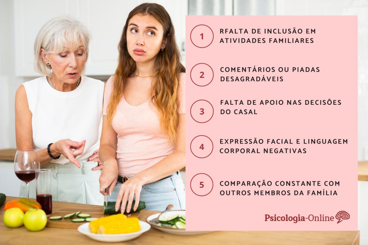 Sinais que a sua sogra não gosta de você