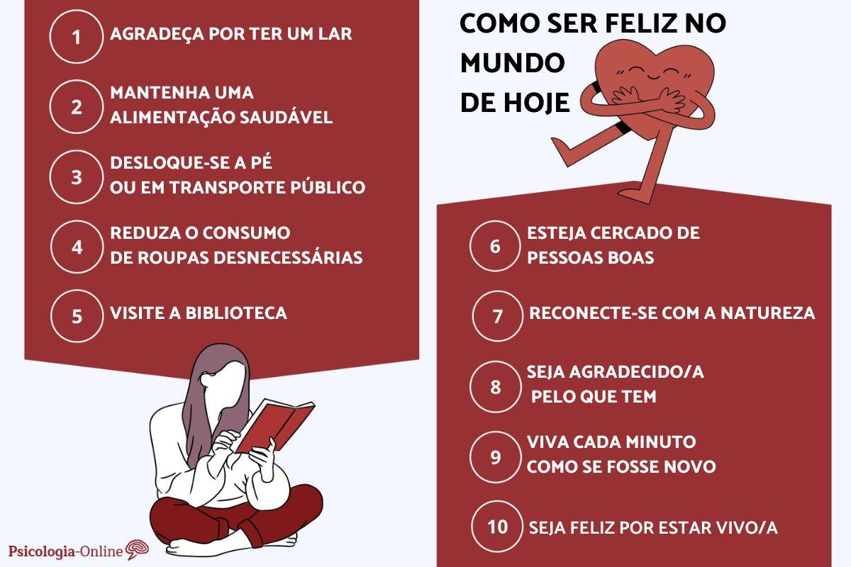 Como ser feliz no mundo de hoje