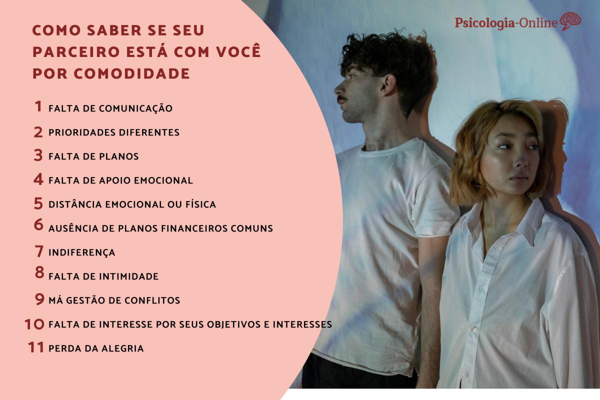 Como saber se seu parceiro está com você por comodidade